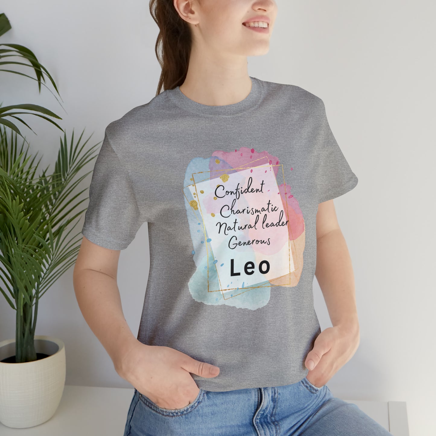 Athletic Heather Leo Shirt