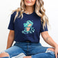 Aquarius Navy T-Shirt