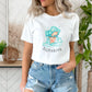 Aquarius White T-Shirt