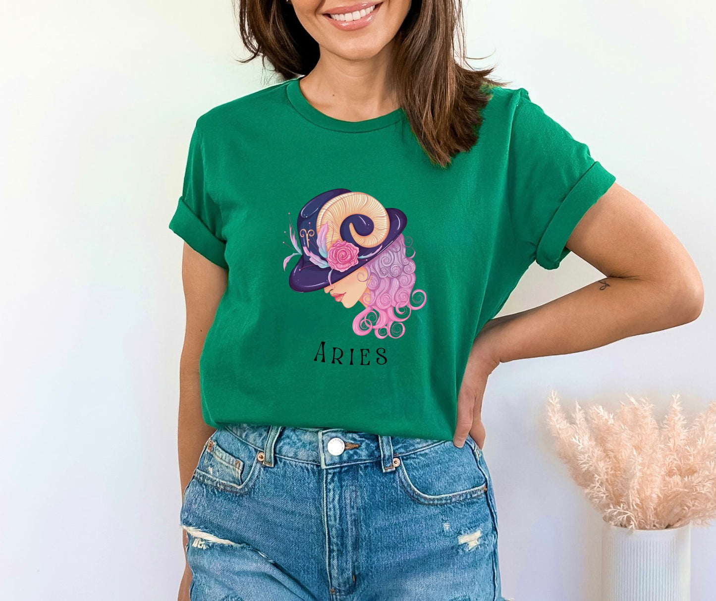 Aries Heather Kelly T-Shirt