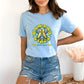 Banana Vibes Light Blue T-Shirt