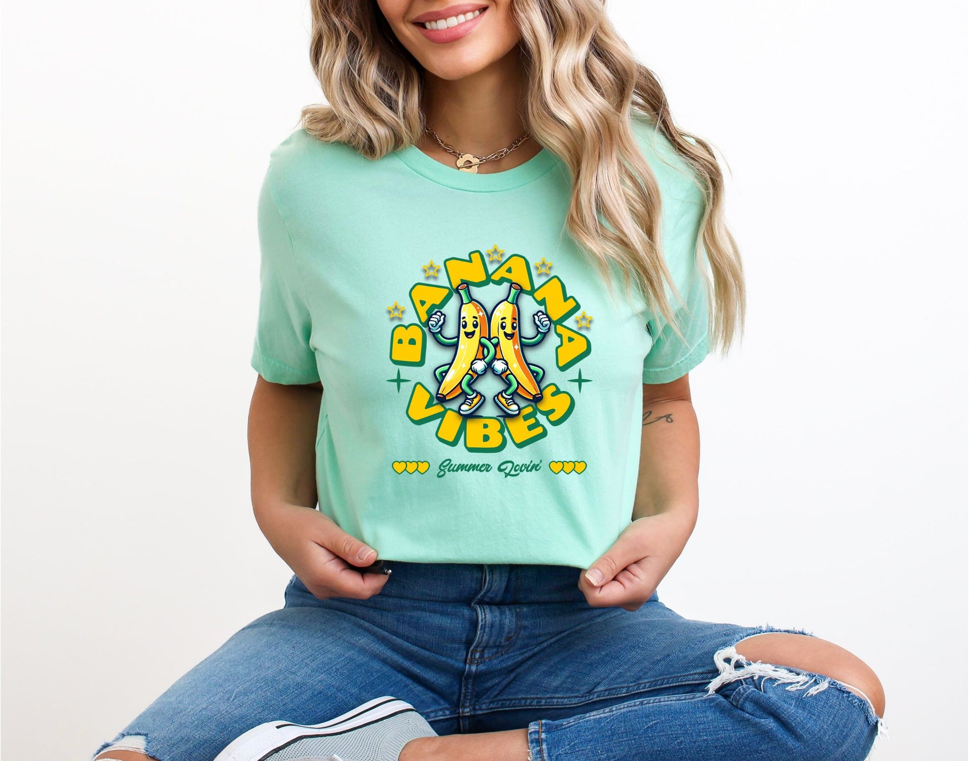 Banana Vibes Mint T-Shirt