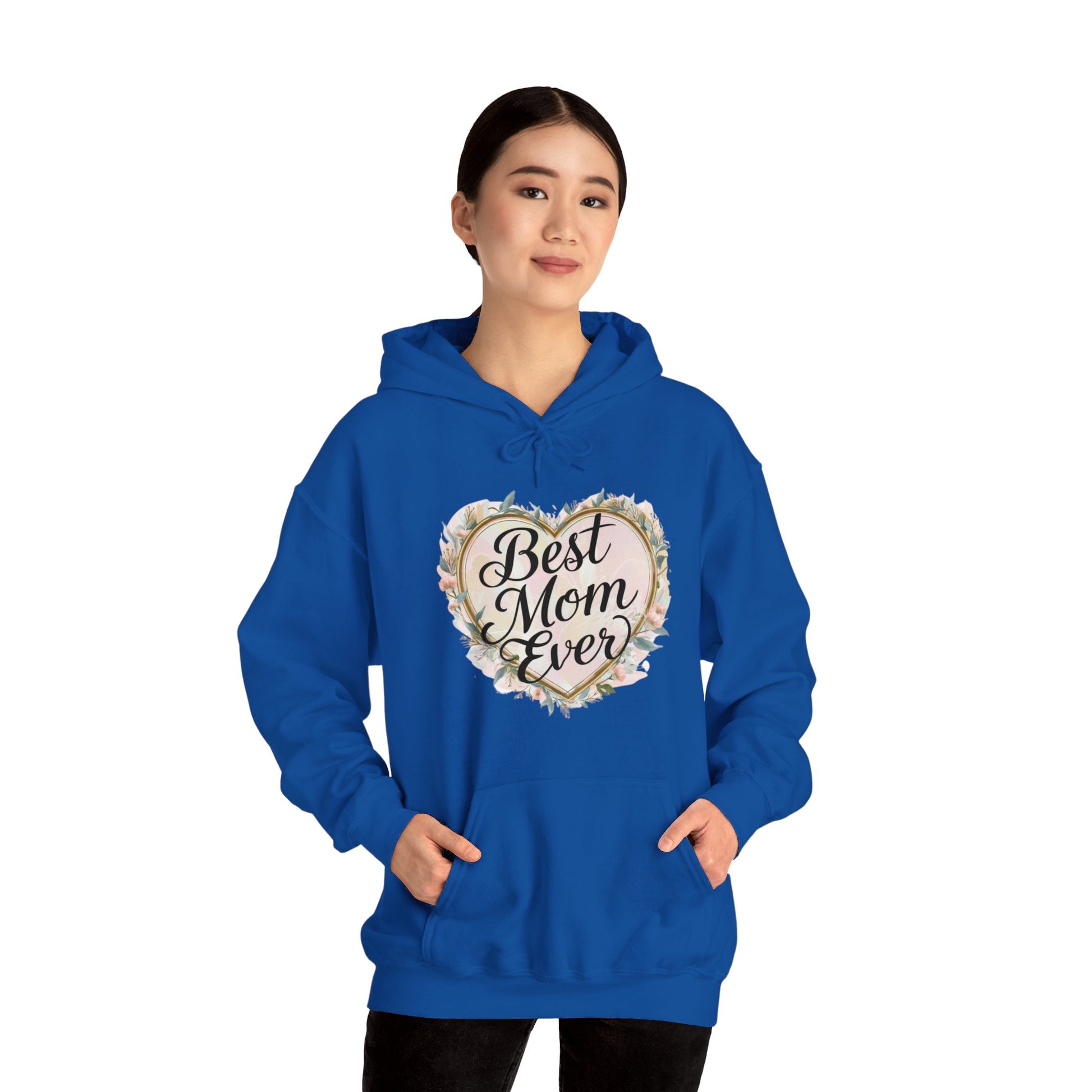 Best Mom Ever Royal Hoodie