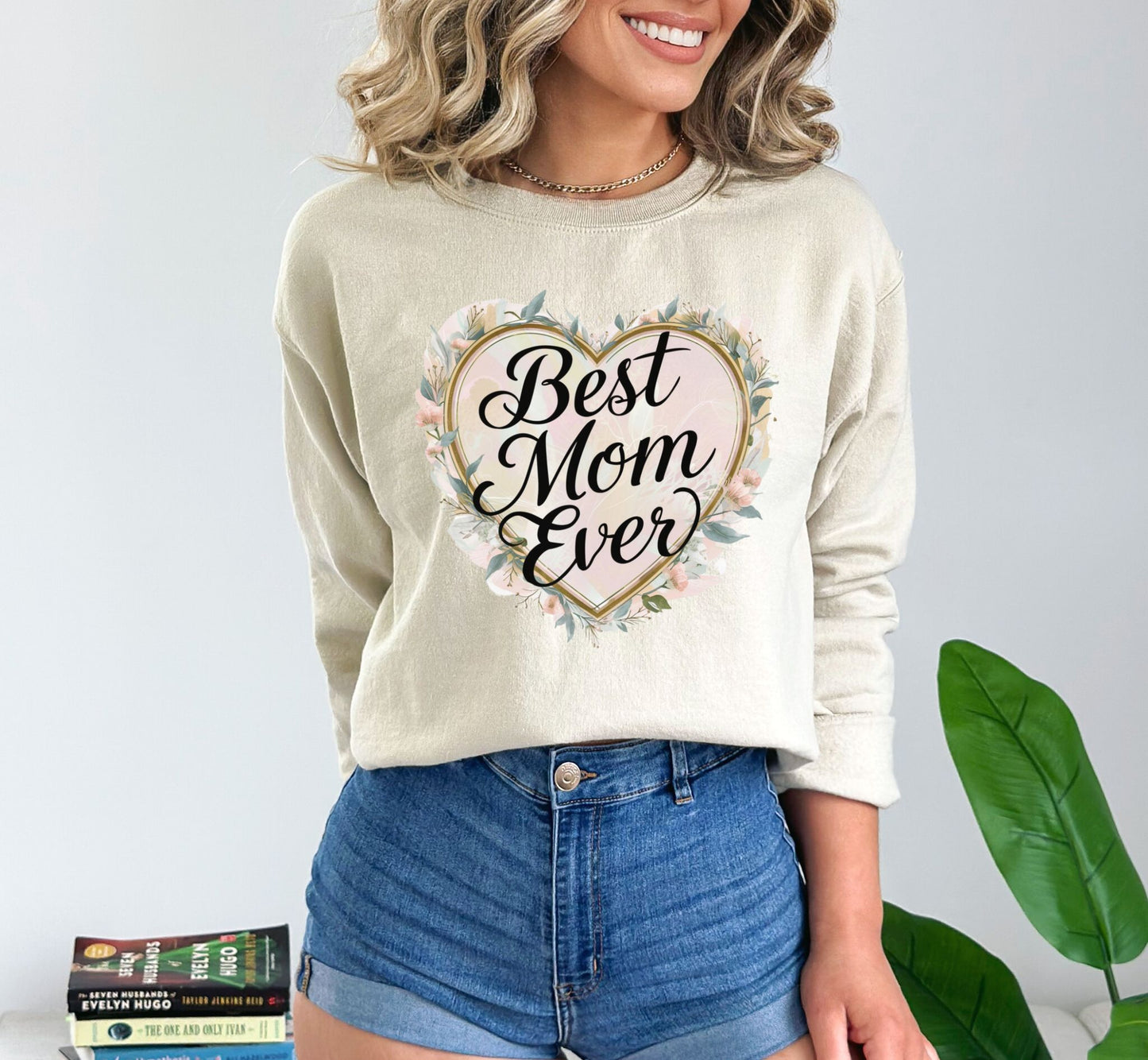 Best Mom Ever Sand Sweatshirt