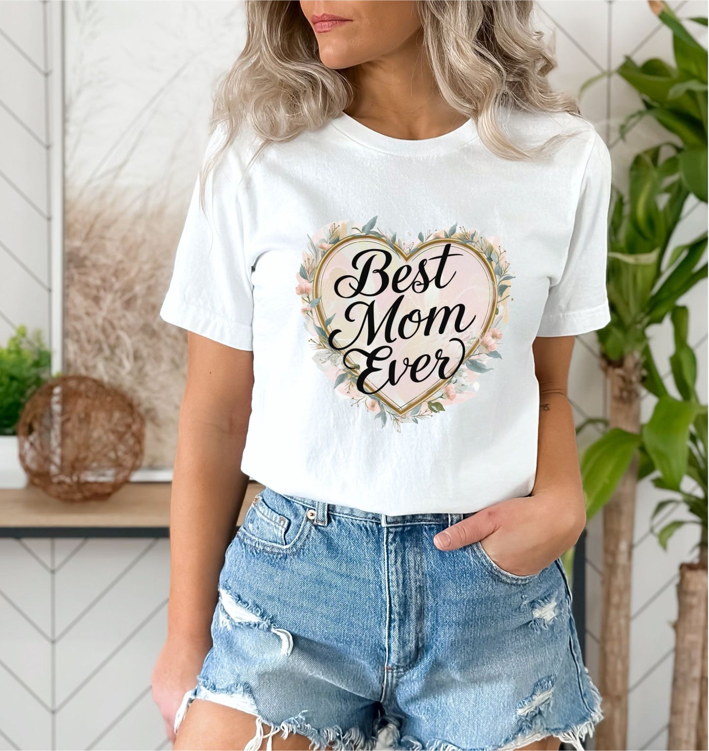 Best Mom Ever White T-Shirt