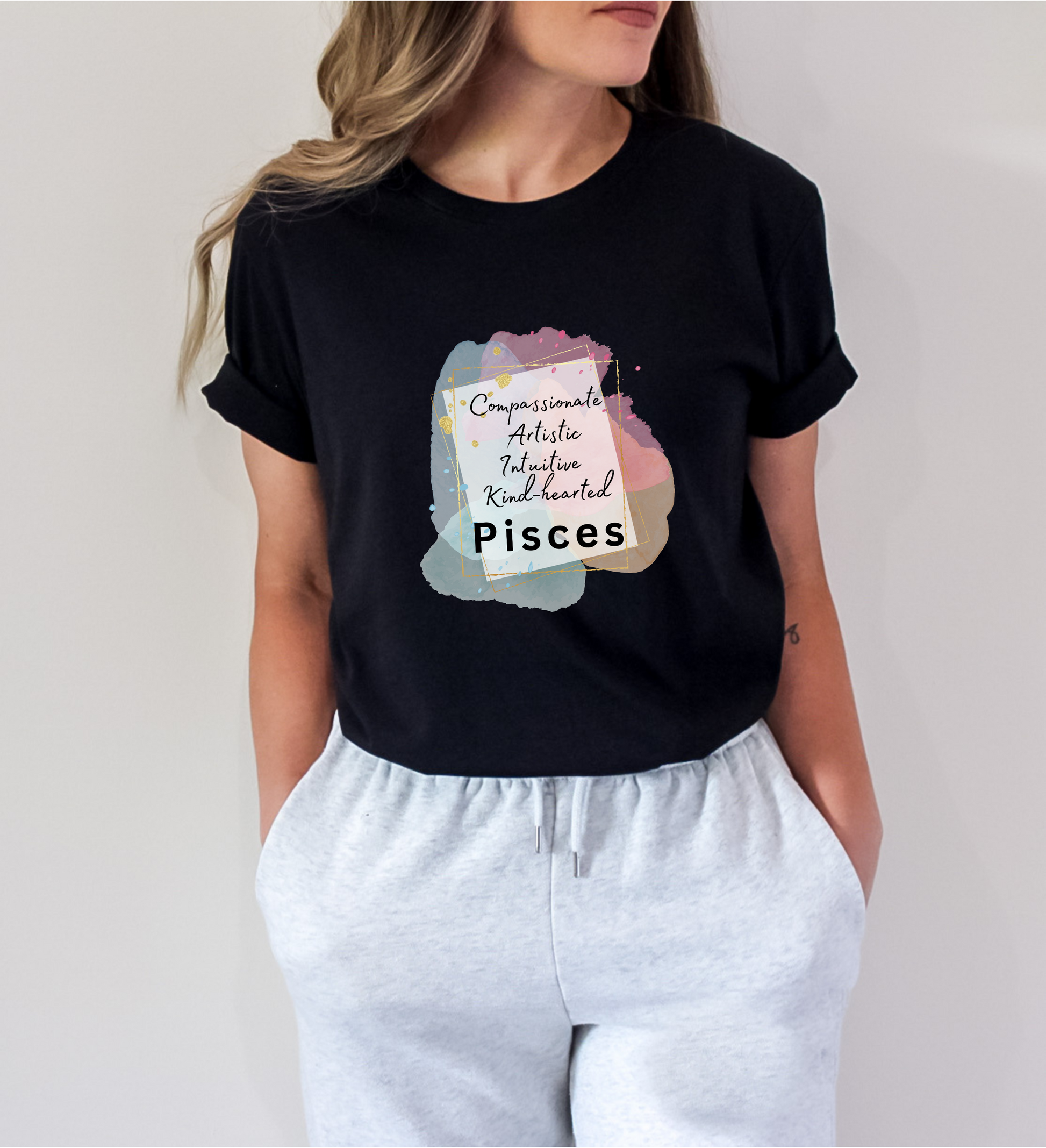 Black Pisces T-Shirts for the Dreamers