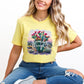 Blooming Through It Yellow T-Shirt