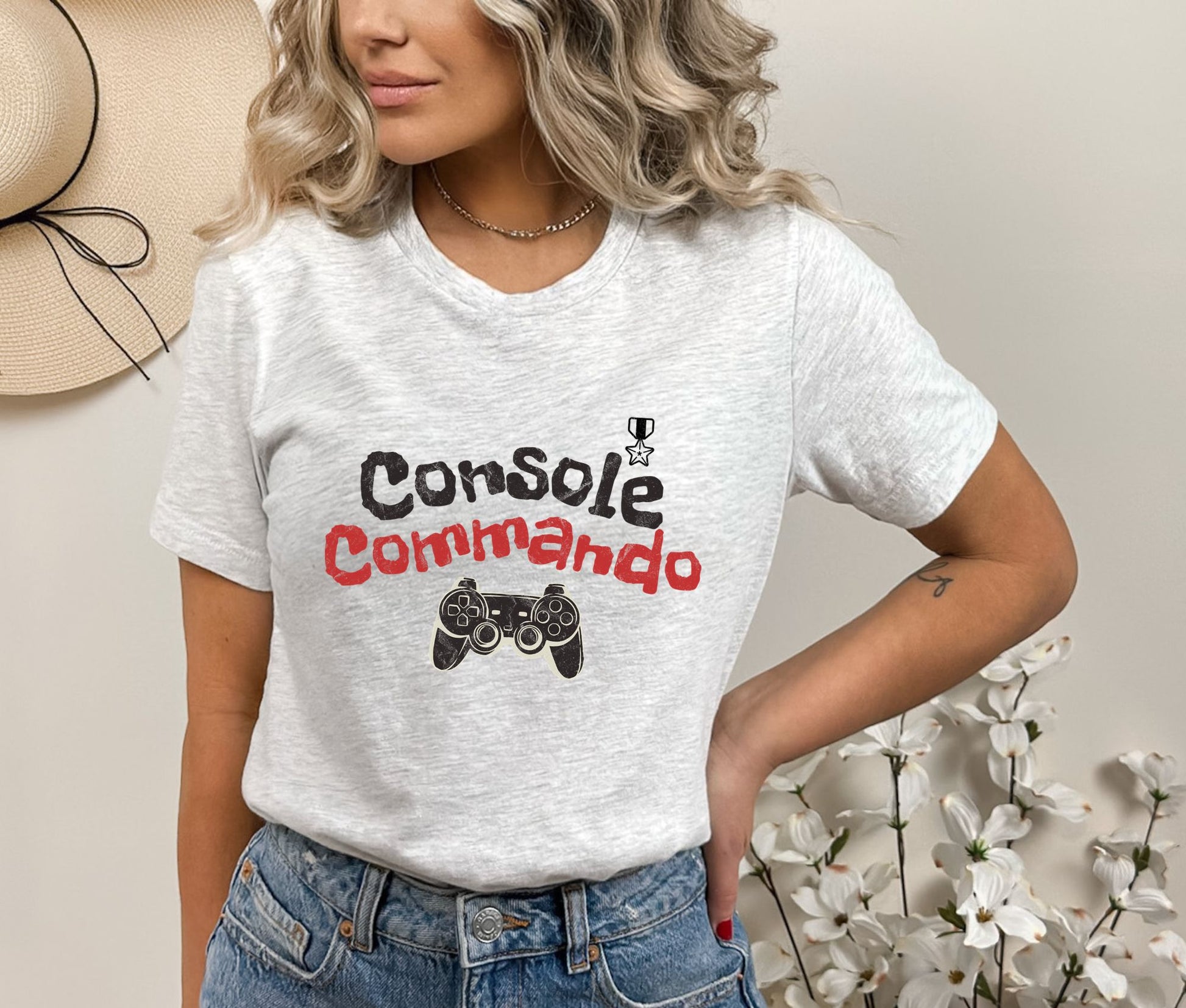 Console Commando Ash T-Shirt