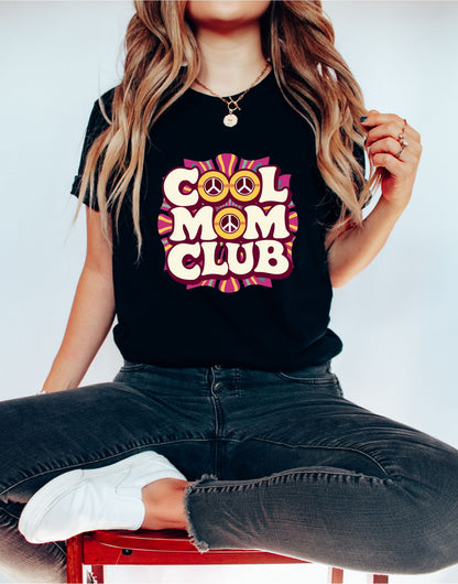 Cool Mom Club Black T-Shirt