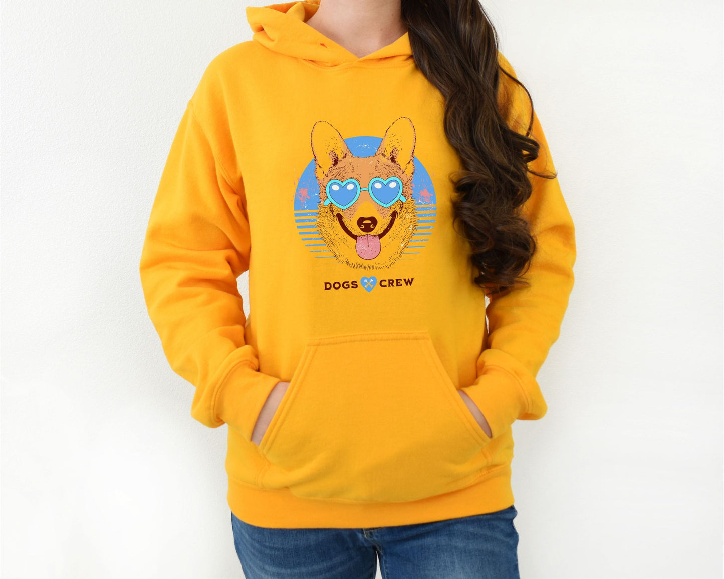 Dogs Crew Gold Hoodie