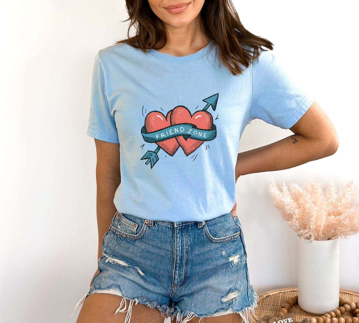 Friend Zone Light Blue T-Shirt