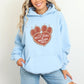 Fueled by Belly Rubs & Wagging Tails Light Blue Hoodie