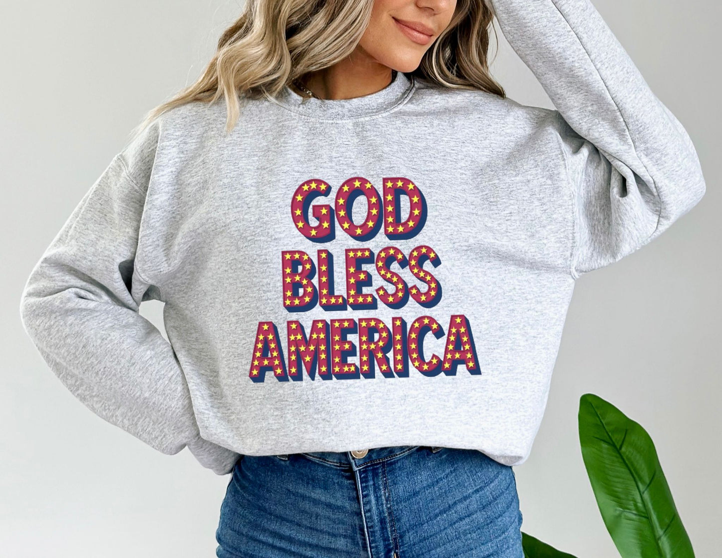 Wear Your Patriotism Proud: God Bless America Sweatshirt