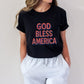 God Bless America Black T-Shirt