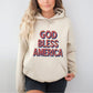 God Bless America Sand Hoodie