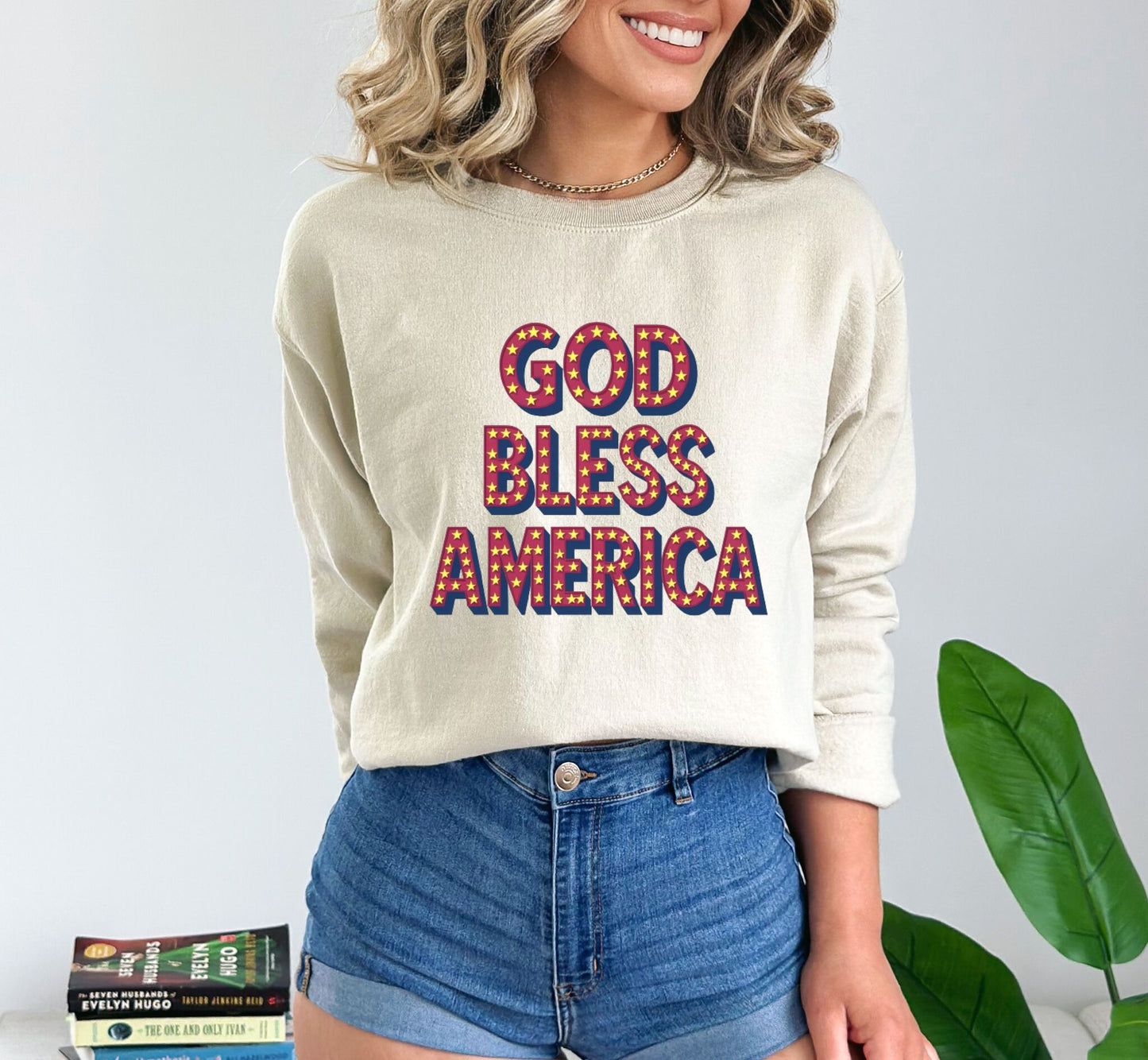 Wear Your Patriotism Proud: God Bless America Sweatshirt