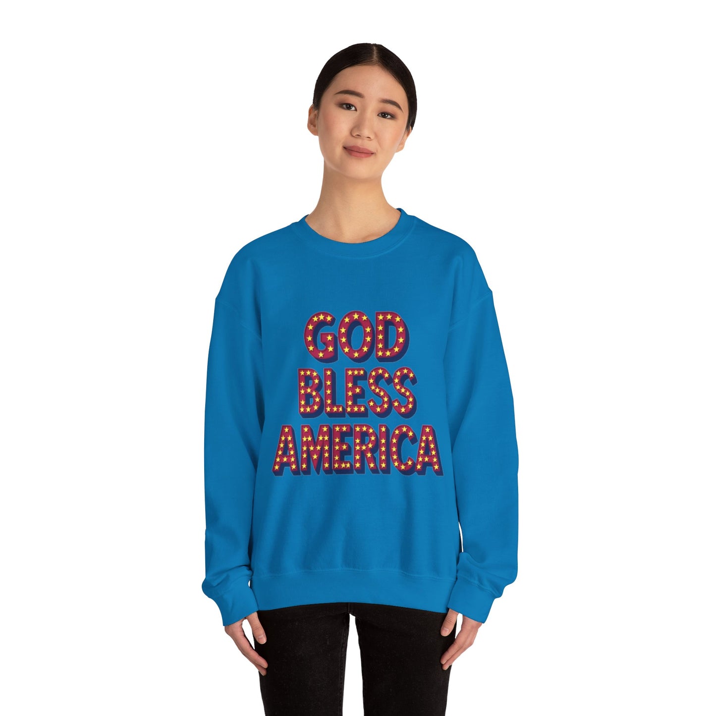 Wear Your Patriotism Proud: God Bless America Sweatshirt