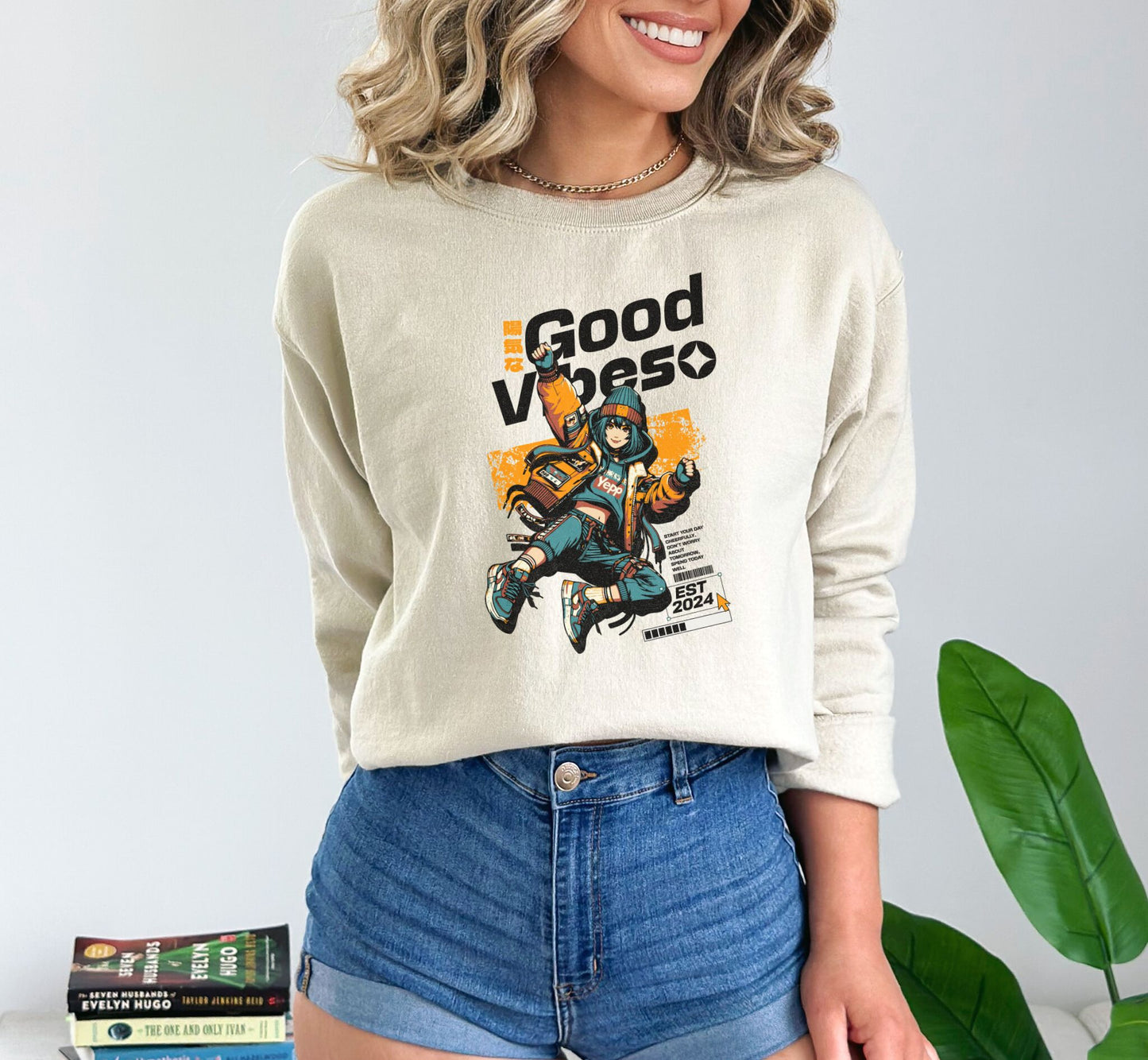 Good Vibes Sand Sweatshirt