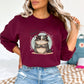 Grumpy Cat Moody Maroon Sweatshirt