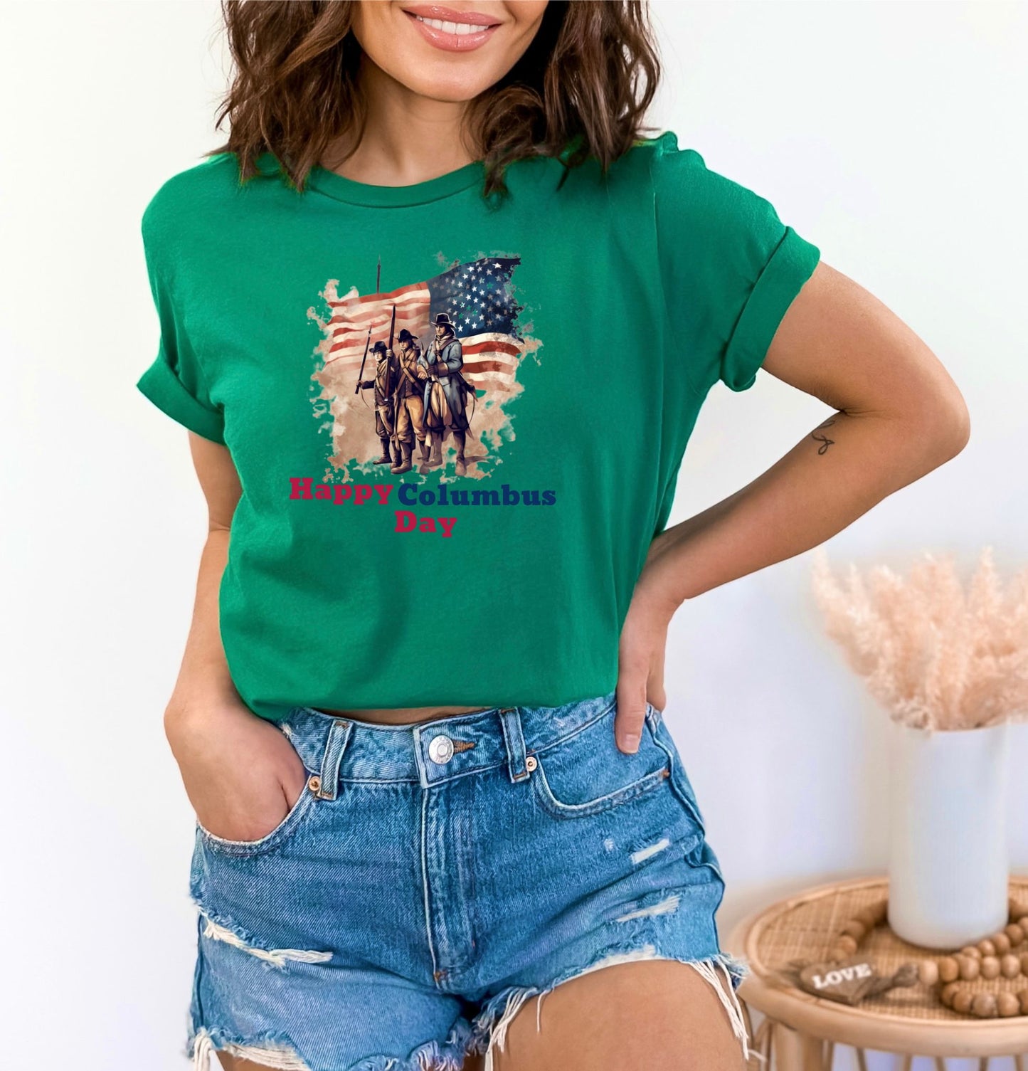 Heather Kelly Happy Columbus Day Shirt