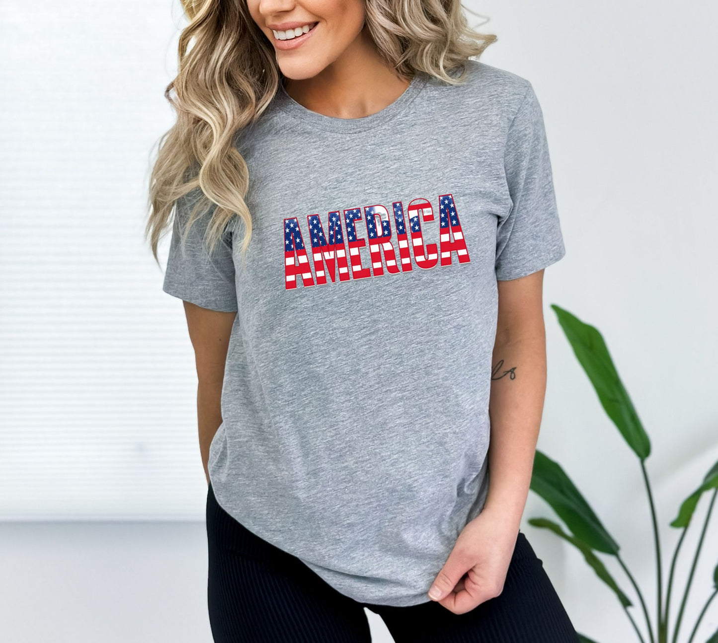 Iconic All-American Athletic Heather T-Shirt