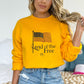 Land Of The Free Gold Sweatshirt 