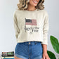 Land Of The Free Sand Sweatshirt 