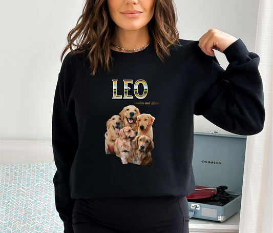 Leo Black Sweatshirt