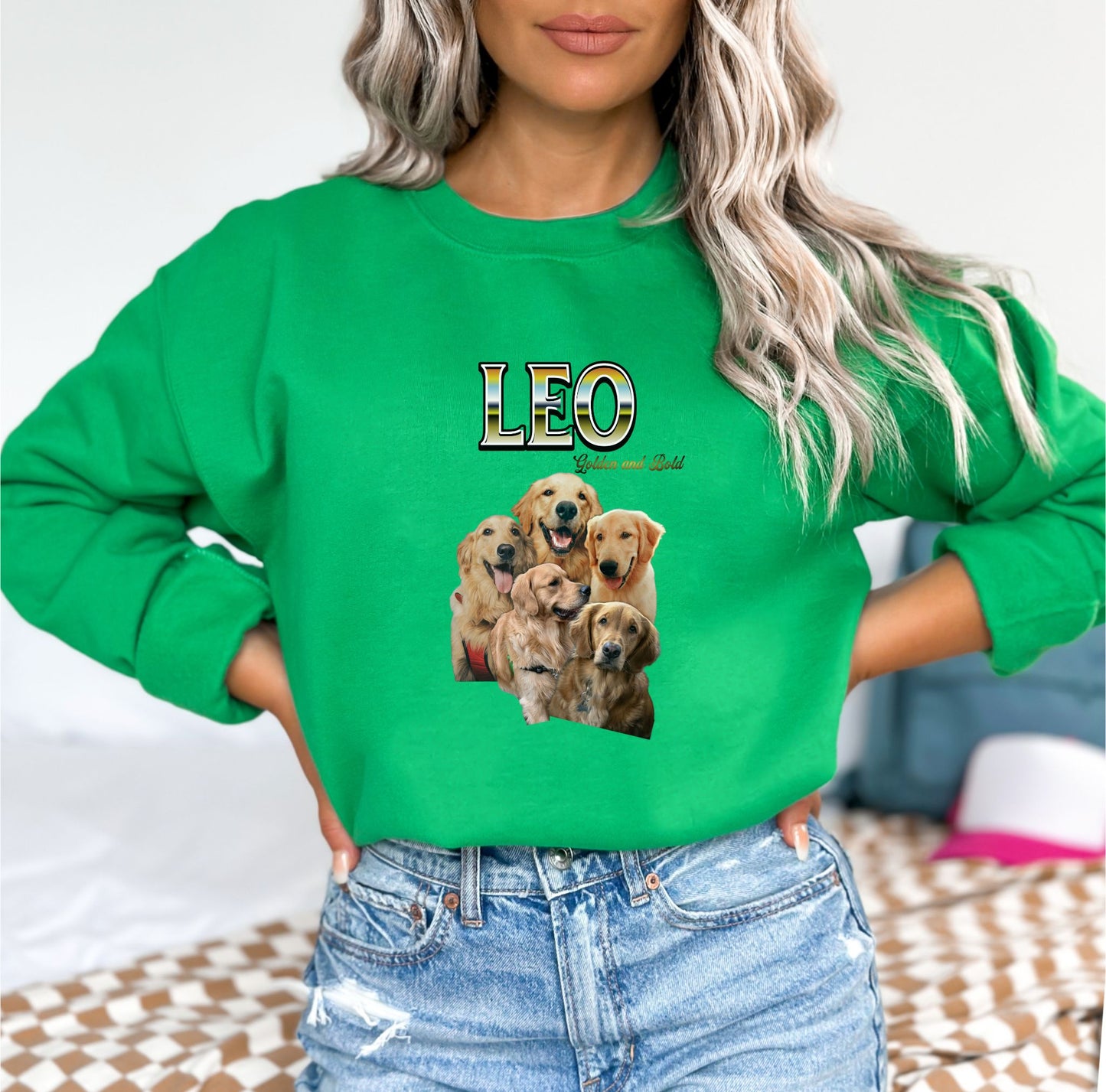 Leo Irish Green Sweatshirt