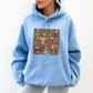 Light Blue Halloween Hoodie