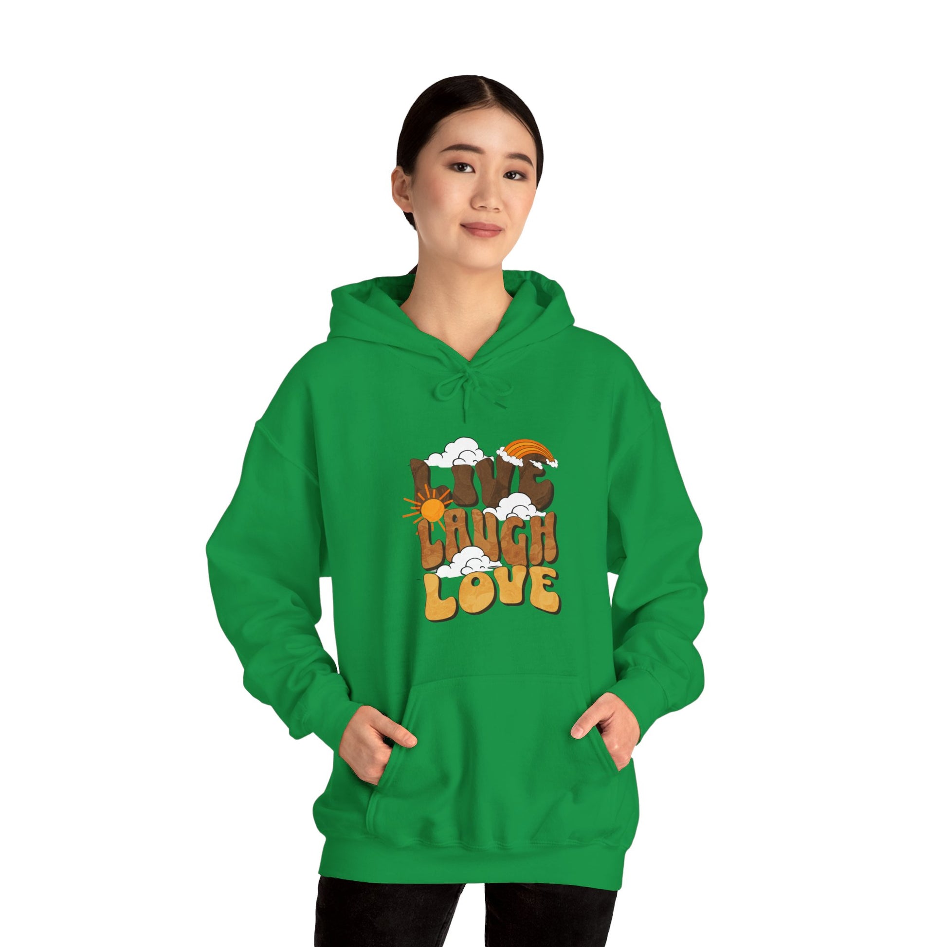 Live Laugh Love Irish Green Hoodie