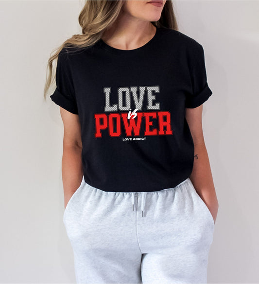 Love is Power Black T-Shirt