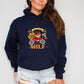 Man I Love Frogs Navy Hoodie