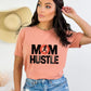 Mom Hustle Heather Sunset T-Shirt