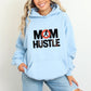 Mom Hustle Light Blue Hoodie