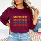 Mother Maroon Sweatshirt