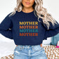 Mother Navy Sweatshirt