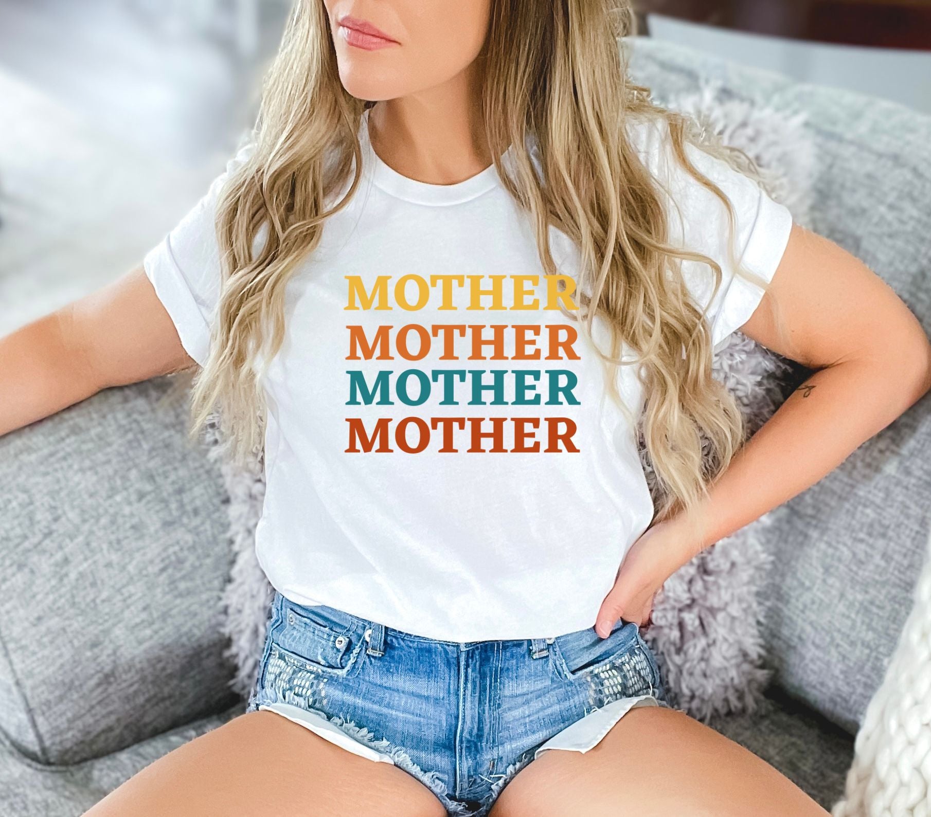 MotherT-Shirts-White