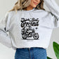 Motorcycle Adventures with Your Furry Co-Pilot Ash Sweatshirt