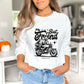 Motorcycle Adventures with Your Furry Co-Pilot White Sweatshirt