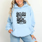 My Best Friend Motorcycle Light Blue Hoodie