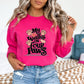 My Heart Walks on Four Paws Heliconia Sweatshirt