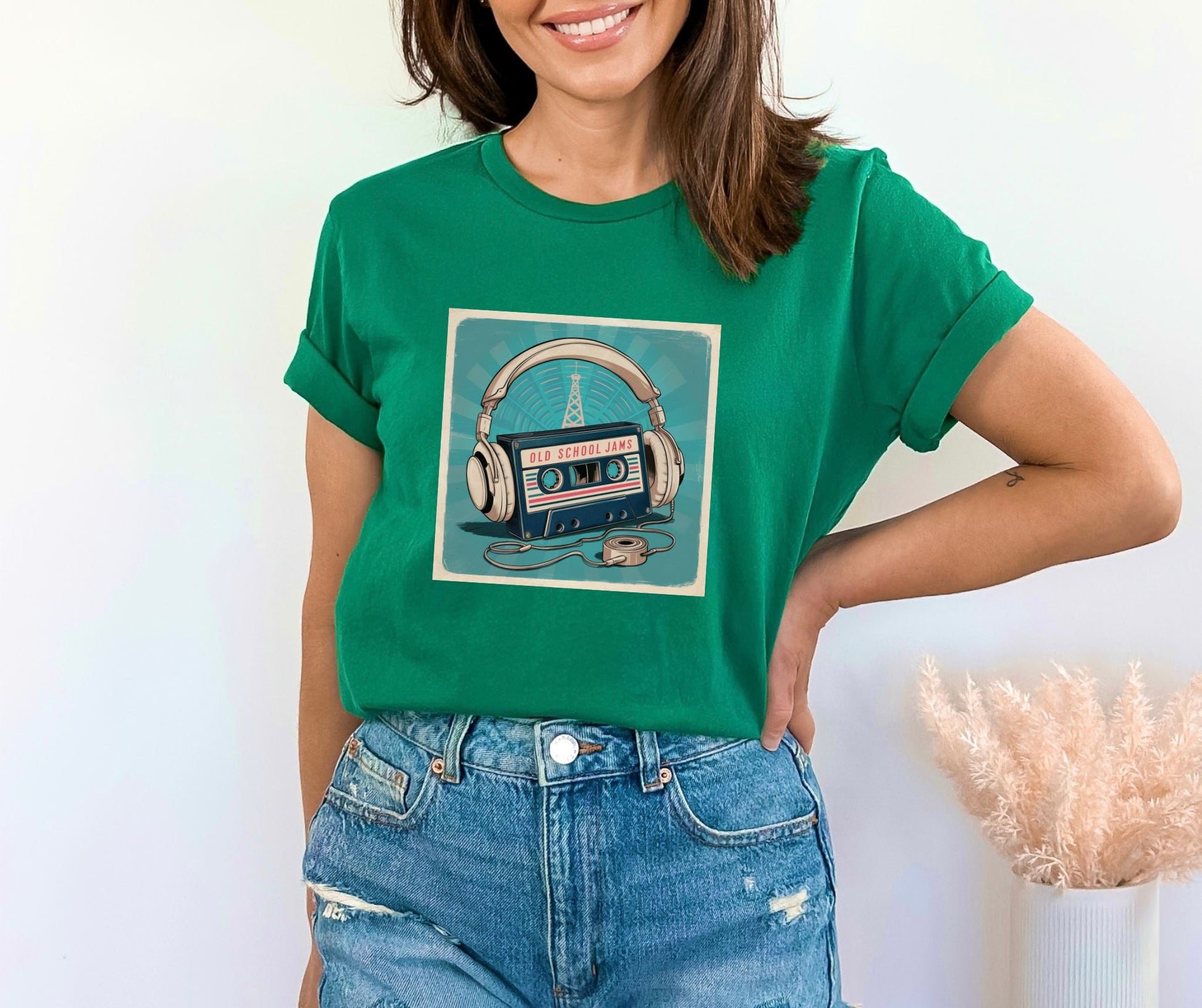 Old School Jams Heather Kelly T-Shirt