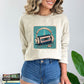 Old School Jams Sand Sweatshirt