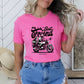 Pawsome Bike Rides Charity Pink T-Shirt