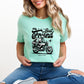 Pawsome Bike Rides Mint T-Shirt