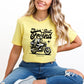 Pawsome Bike Rides Yellow T-Shirt