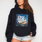 Rise Above Light Black Hoodie