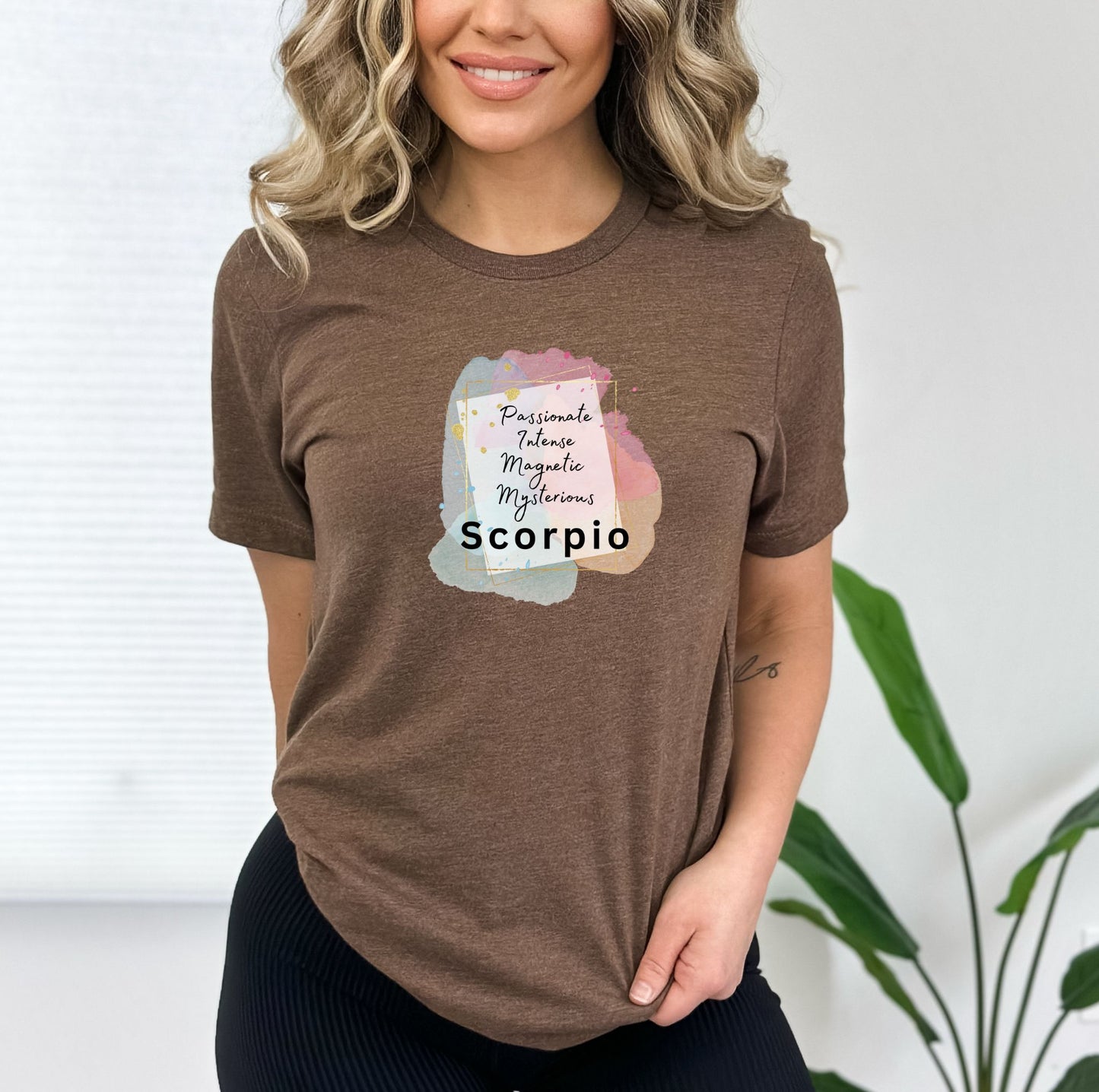 ScorpioT-Shirt-HeatherBrown