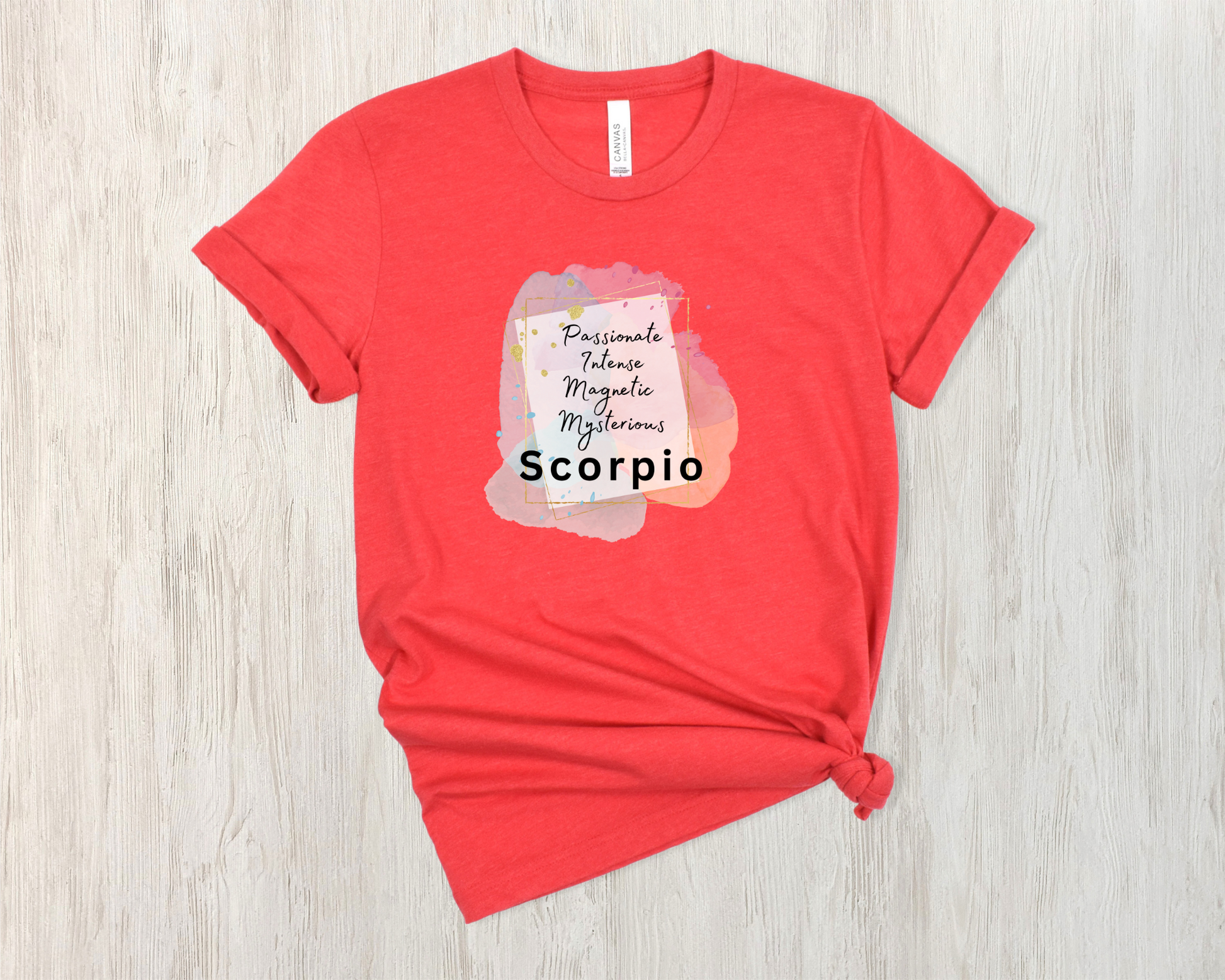 ScorpioT-Shirt-HeatherRed
